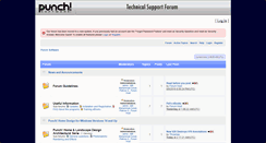 Desktop Screenshot of forums.punchsoftware.com